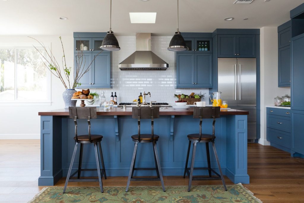 blue-kitchen